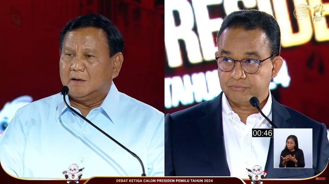 Dikritik Prabowo Terlalu Teoritis, Anies Balas: 5 Tahun Apa yang Dikerjakan?
