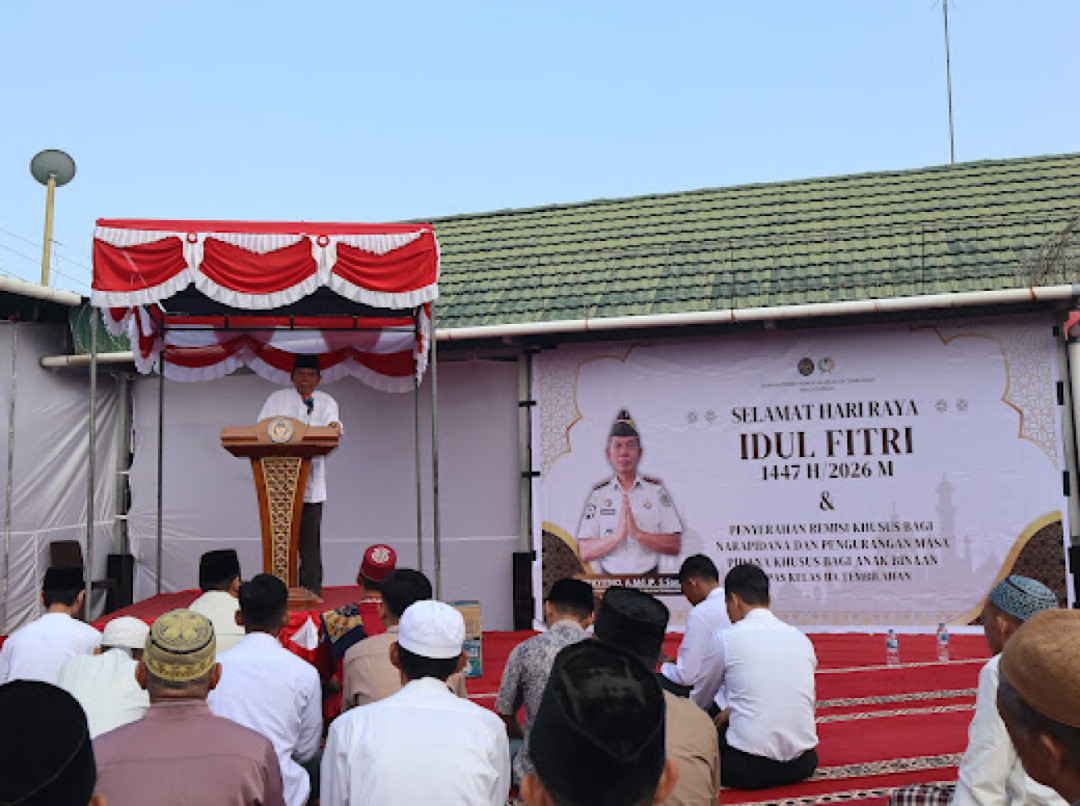 Hari Kemenangan Penuh Makna, 760 Warga Binaan Lapas Tembilahan Terima Remisi Idul Fitri