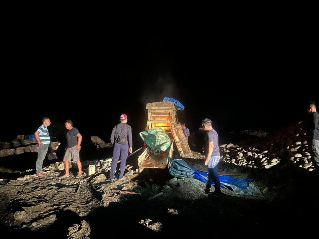 Polisi Razia Dua Lokasi Tambang Emas Ilegal di Solok Selatan