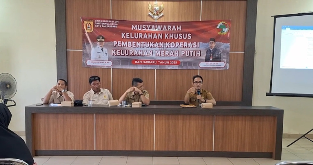 Kalsel Perkuat Ekonomi Desa Lewat 2.013 Koperasi Merah Putih