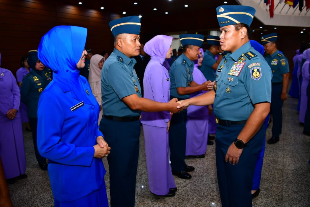 Petinggi TNI AL Sandang Bintang Baru