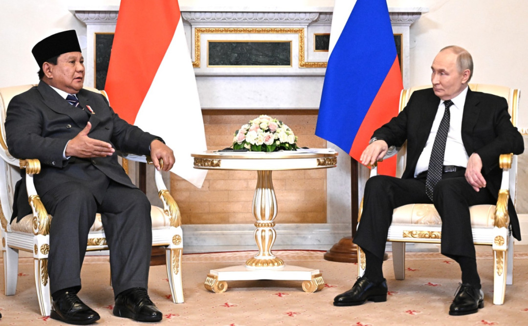 Kremlin Jadwalkan Pertemuan Putin-Presiden Prabowo Hari Ini