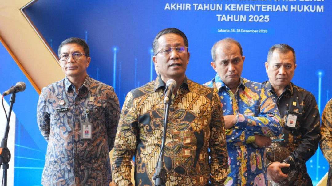 Capaian Kinerja 2025, Kementerian Hukum Soroti Digitalisasi Layanan
