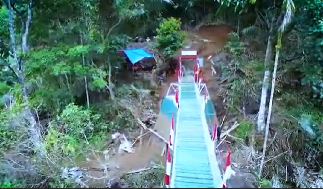 Jembatan Ciharuman Hubungkan Harapan di Pangandaran