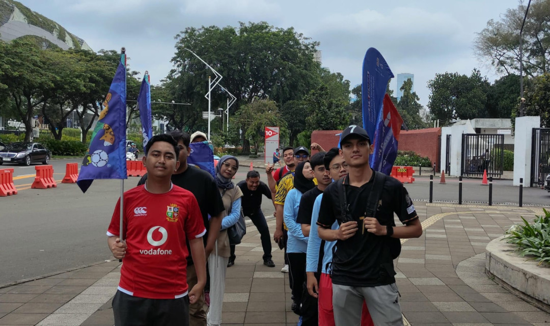 LPP TVRI Gelar Fun Walk di GBK Sambut Piala Dunia FIFA 2026