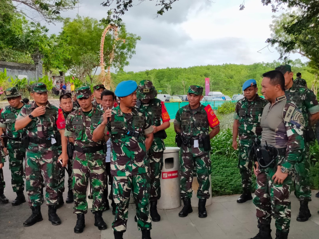 KTT G20, Jenderal Andika: Kami Terbuka untuk Kerja Sama Pengamanan dengan Negara Lain
