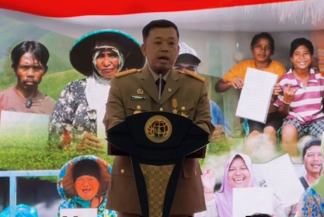 Nusron Wahid: 96,9 Juta Bidang Tanah Tersertifikasi Lewat PTSL