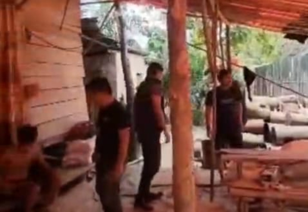 Satreskrim Polres Musi Rawas Bongkar Lokasi Pengolahan Emas Ilegal