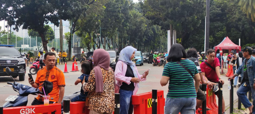 Ada Konser hingga Laga Persija vs Persebaya, Kawasan GBK Mulai Padat