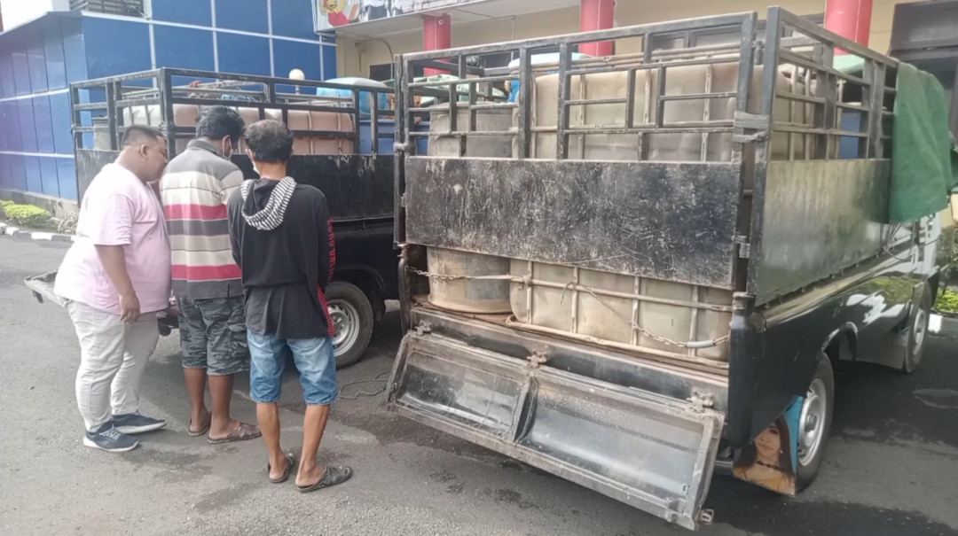 5,7 Ton Minyak Di Kabupaten Musi Banyuasin Diamankan