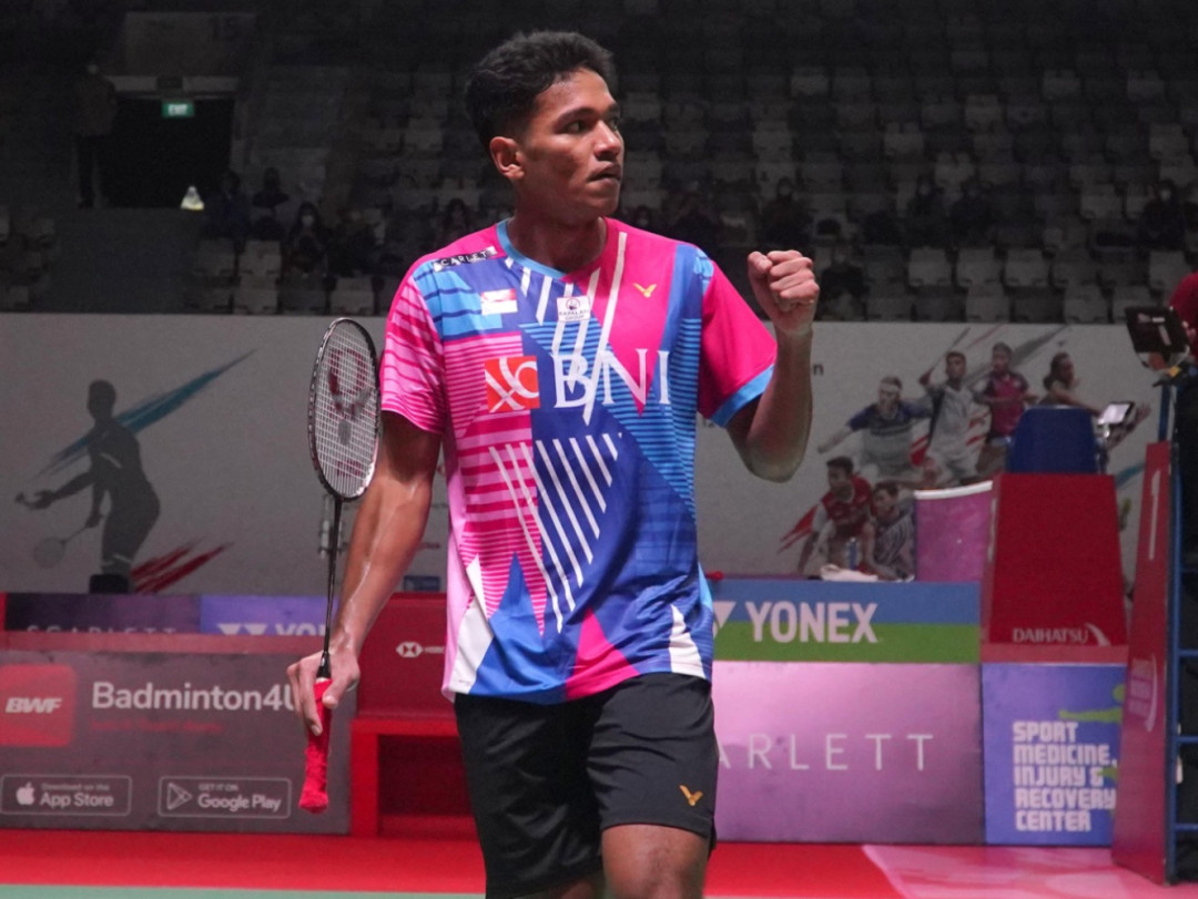 Chico Wardoyo Buka Kemenangan Tuan Rumah di Indonesia Masters 2022