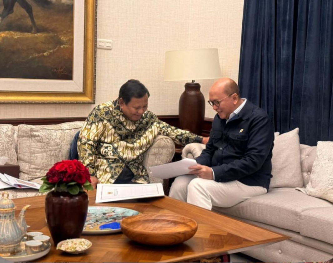 CEO Danantara Temui Presiden Prabowo di Kertanegara, Laporkan Pembangunan Kampung Haji 