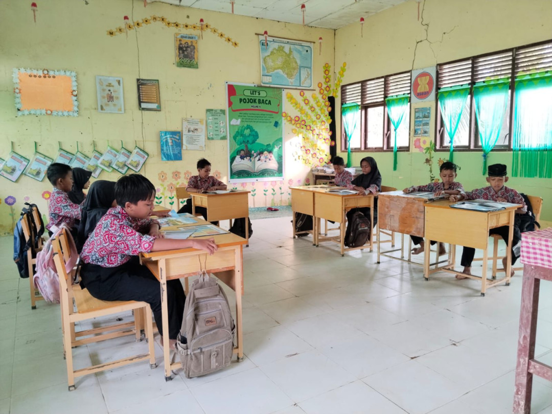 Sekolah di Aceh Tamiang Kembali Aktif Pascabanjir