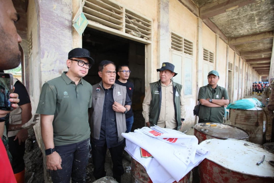 Bima Arya Tinjau Pemulihan Aceh Tamiang, Kemendagri Siapkan 1.000 Praja IPDN