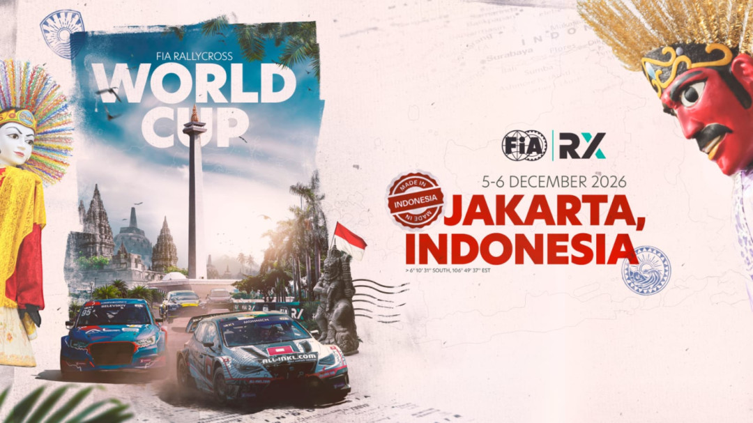 Pertama di Dunia, Indonesia Jadi Tuan Rumah FIA Rallycross World Cup 