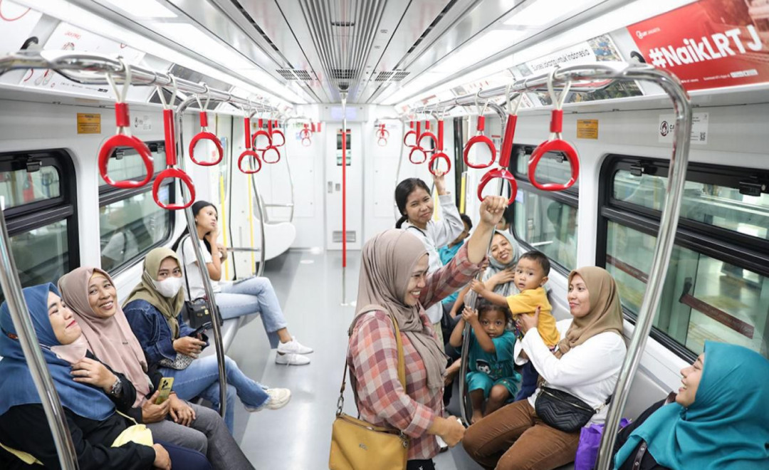 LRT Jakarta Catat 53 Ribu Penerima Manfaat KLG hingga Januari 2026