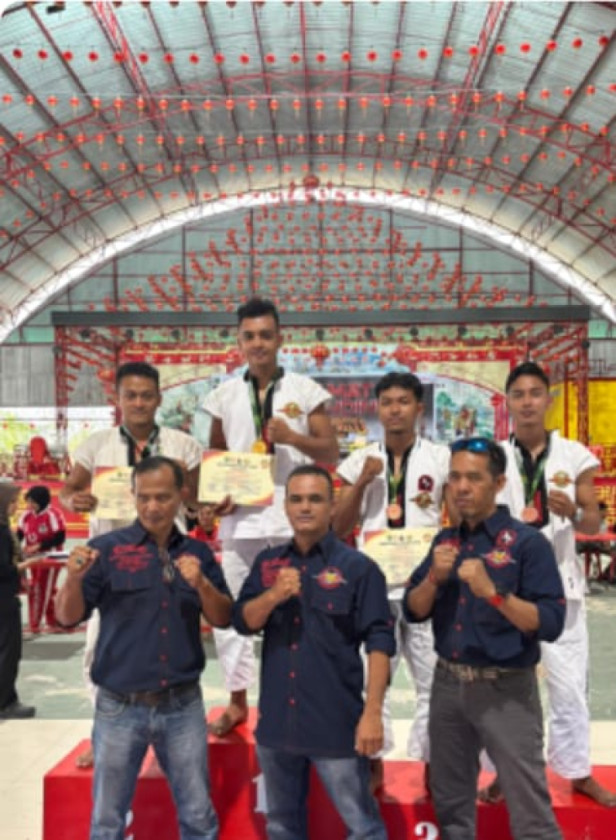 Pekanbaru Sabet 7 Medali di Kejurprov Tarung Derajat 2025
