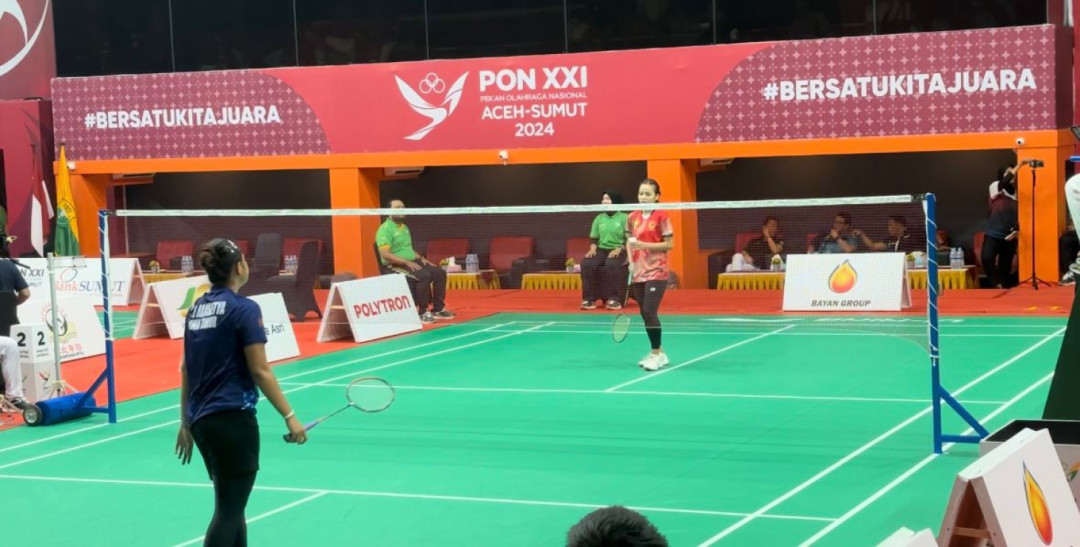 PON XXI Wilayah Sumut 2024 Bulutangkis, Paling Banyak dimenangkan Jateng dan Jatim