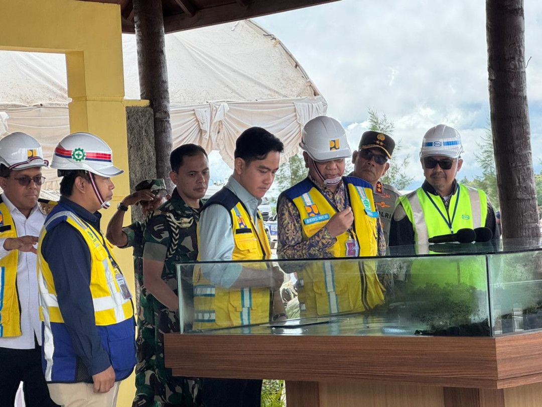 Wapres Gibran Tinjau Pembangunan Bendungan Manikin di NTT