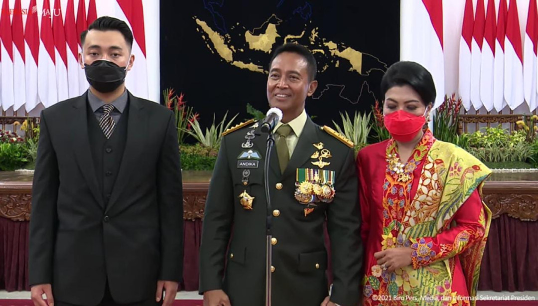 Resmi Jadi Panglima TNI, Berikut Profil Andika Perkasa