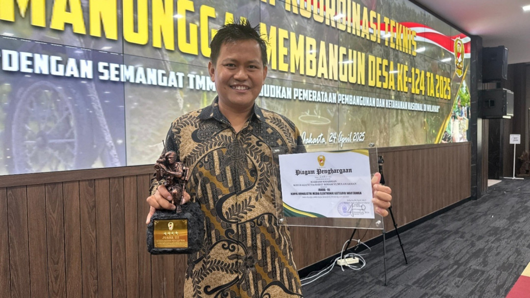 Karya di Ujung Perbatasan, Nama TVRI Menggema di Mabes TNI