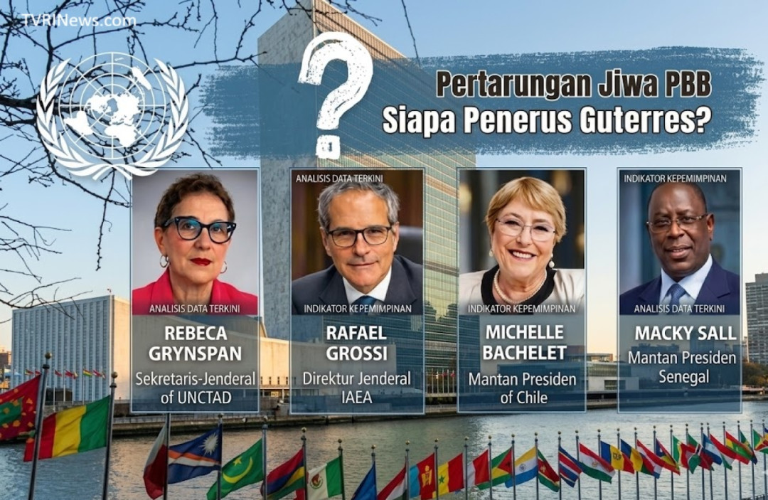 Empat Kandidat Berebut Kursi Sekretaris Jenderal PBB