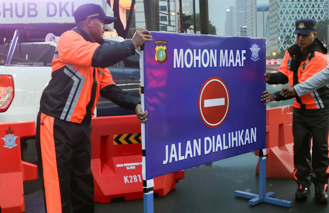 Dishub DKI Atur Lalu Lintas untuk Milad The Jakmania
