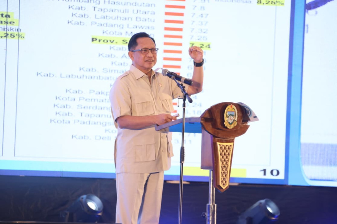 Mendagri Dorong Pemda Genjot Pertumbuhan Ekonomi