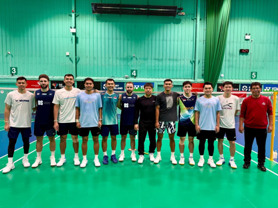 Fajar/Fikri dan Ben/Sean Saling Puji Usai Latihan Bersama Jelang All England 2026