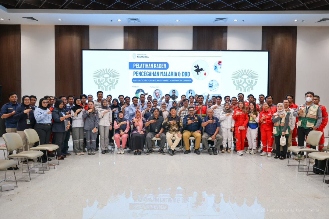Otorita IKN Dorong Kader Kesehatan Jadi Ujung Tombak Pengendalian Malaria dan DBD