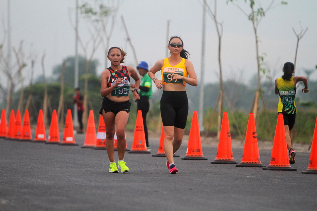 Halida Ulfa Raih Emas 20 km Jalan Cepat Putri