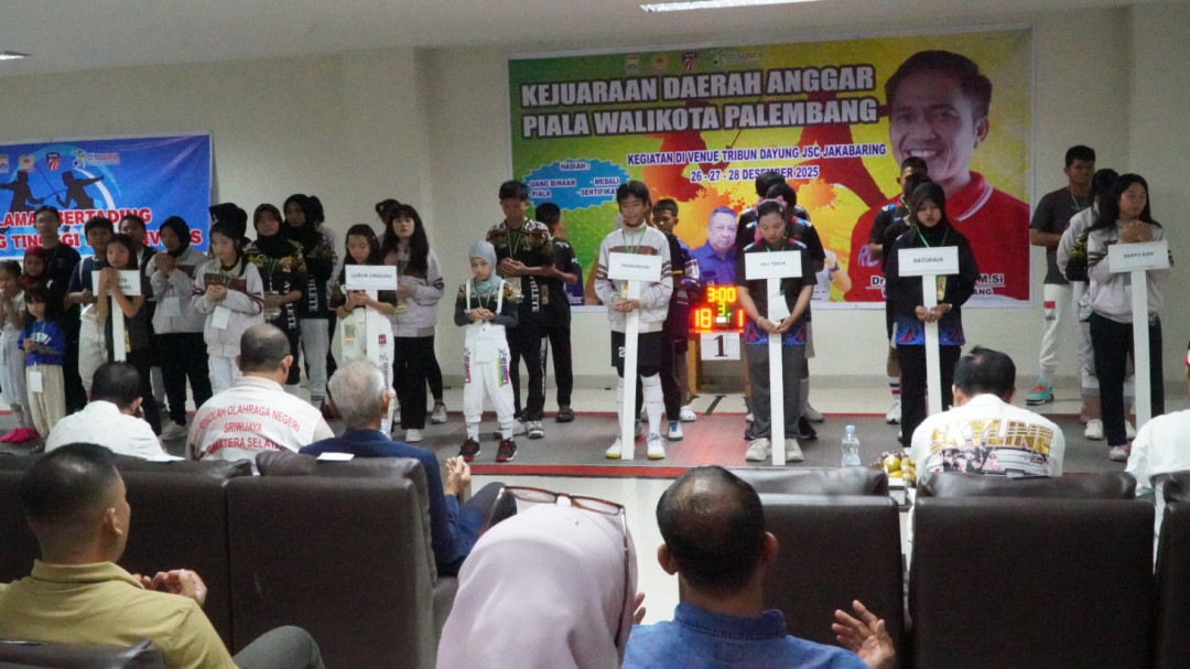 Palembang Siap Rebut Kembali Kejayaan Anggar, Ratu Dewa Buka Walikota Cup 2025