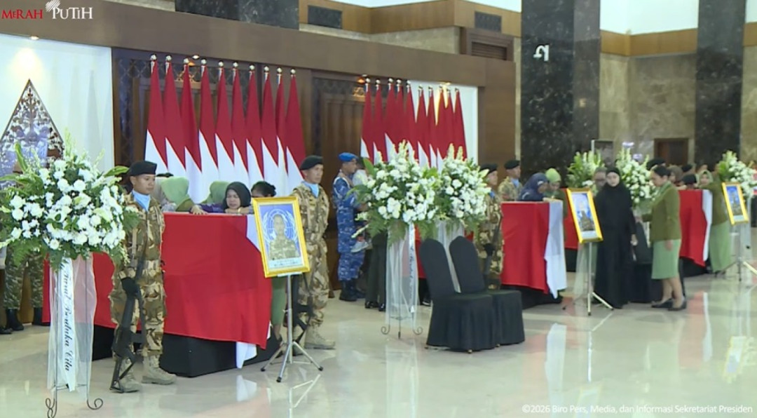 3 Jenazah Prajurit TNI Gugur di Lebanon Tiba di Tanah Air