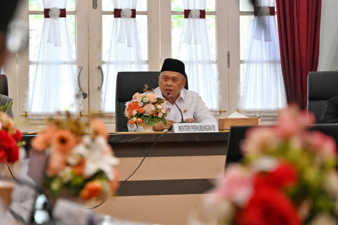 Menhub Perkuat Kesiapan Sumbar Hadapi Lonjakan Perantau Lebaran 2026