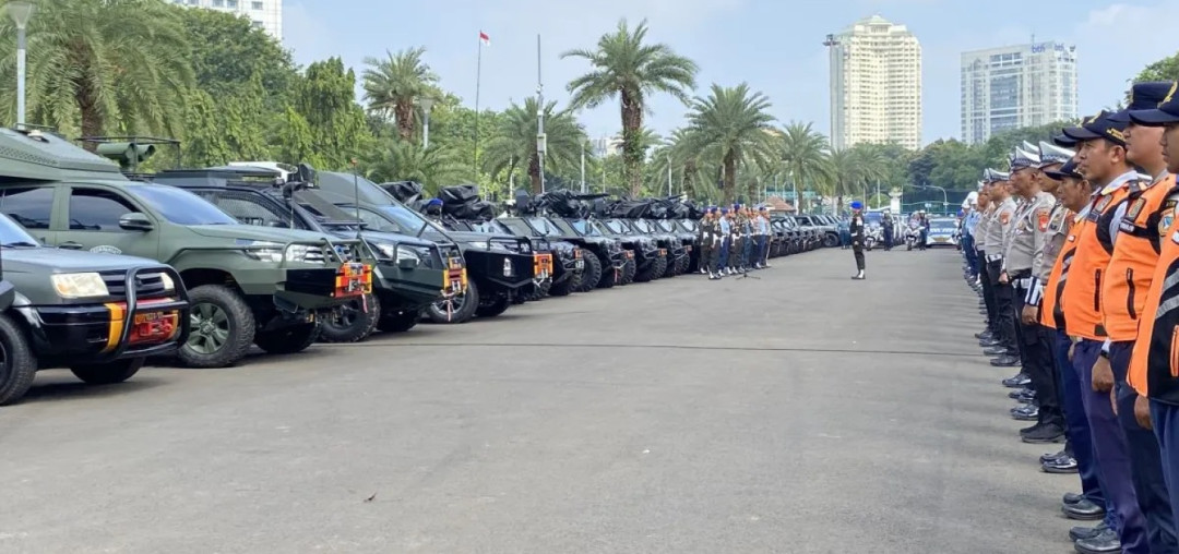 Dishub Lakukan Rekayasa Lalu Lintas di Kawasan Monas
