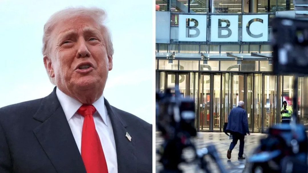 BBC Minta Maaf ke Trump Atas Suntingan Pidato, Tolak Bayar $1 Miliar