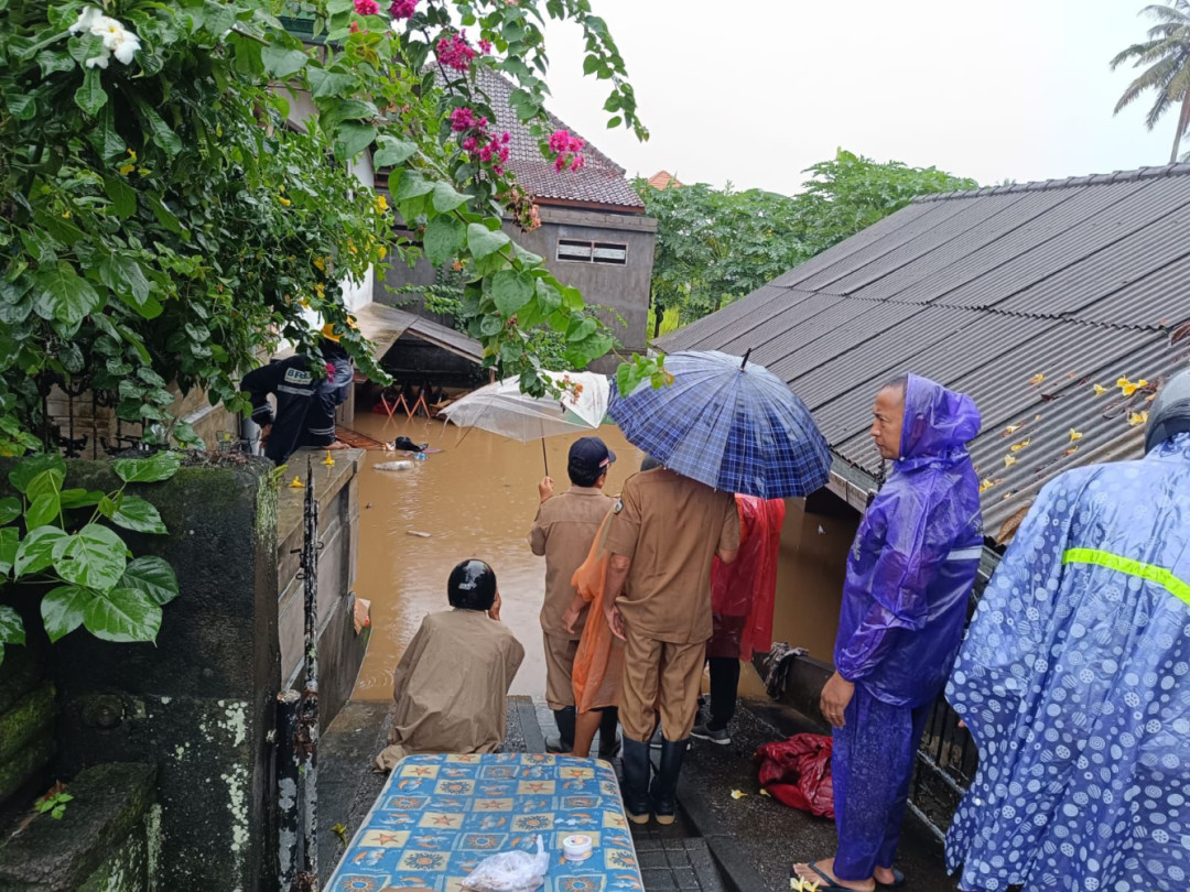 Banjir Terjang Kabupaten Bangli, Satu Anak Terseret Arus dan Meninggal Dunia