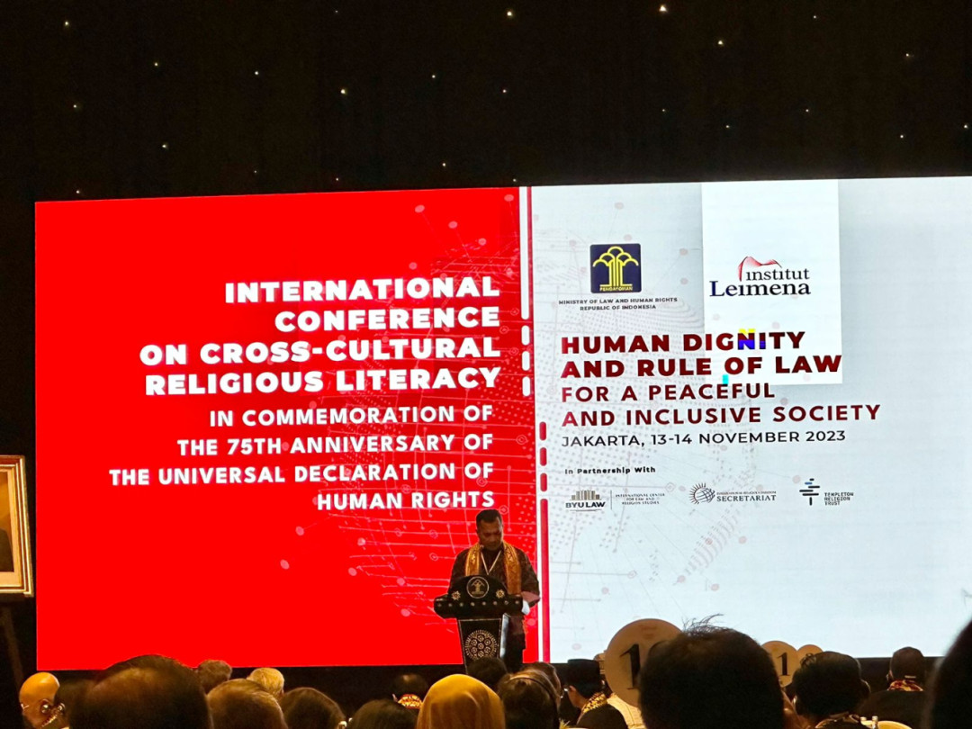 Dirjen HAM Sebut Indonesia Terbiasa Hidup Berdampingan dalam Keberagaman