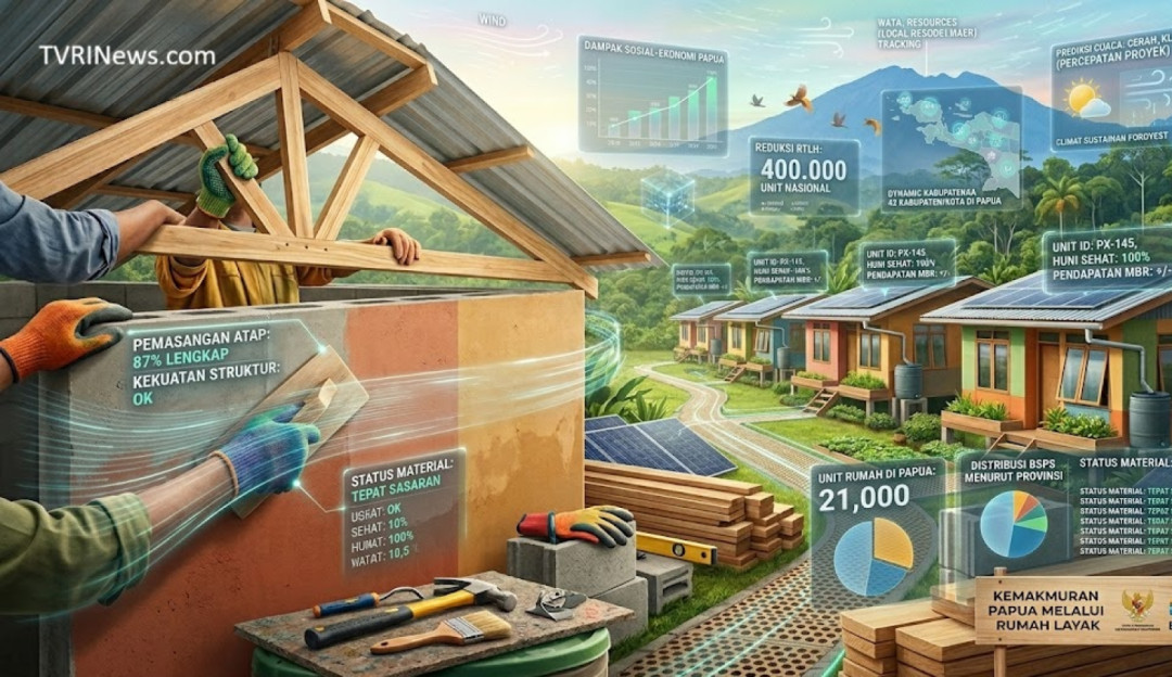 Pemerintah Targetkan 400 Ribu Bedah Rumah