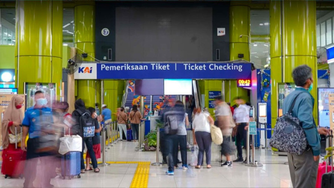 KAI Daop 1 Jakarta: 583 Ribu Tiket KA Lebaran 2026 Terjual