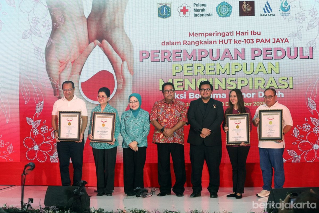 Donor Darah PAM JAYA Raih Rekor MURI, Wagub DKI Apresiasi Aksi Kemanusiaan