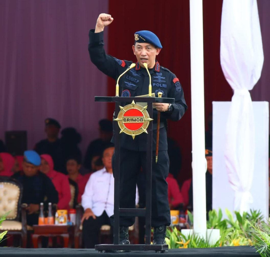 Kapolri Perkuat Struktur Korbrimob, Dankor Brimob Akan Dijabat Bintang 3