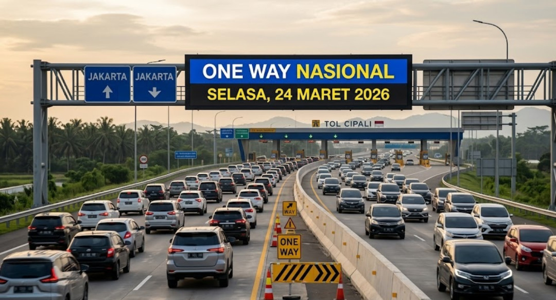Arus Balik: One Way Nasional Siap Dimulai