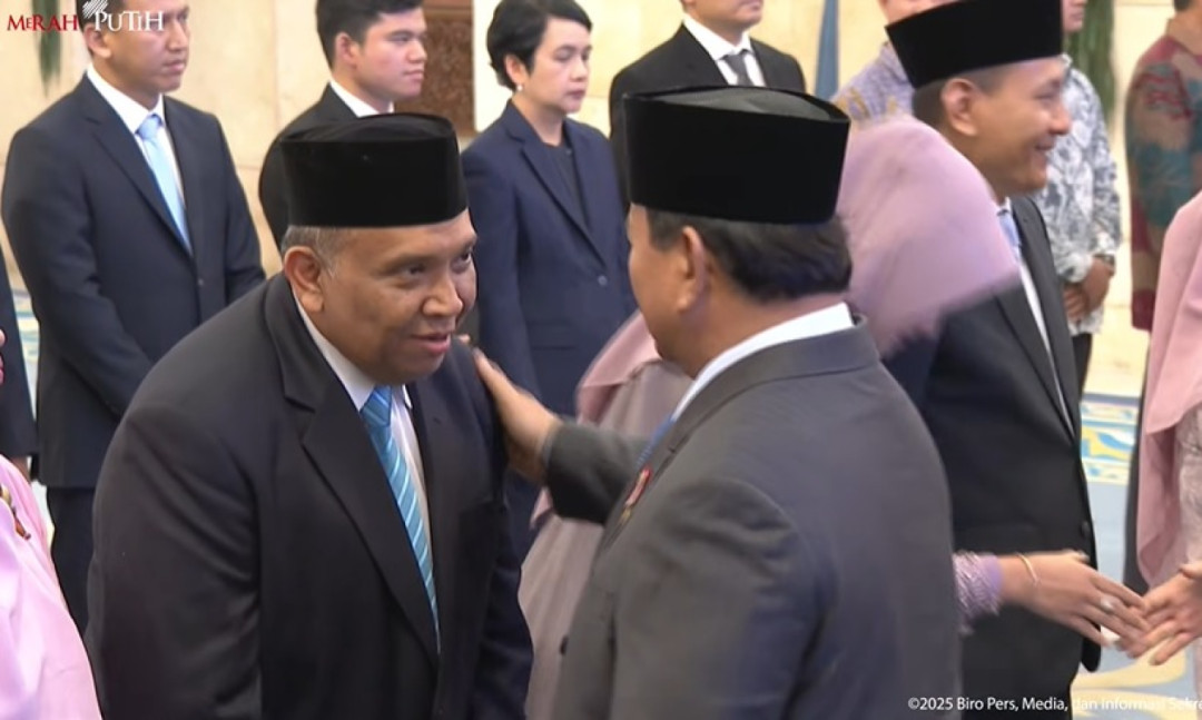 Presiden Prabowo Lantik Afriansyah Noor sebagai Wakil Menteri Ketenagakerjaan