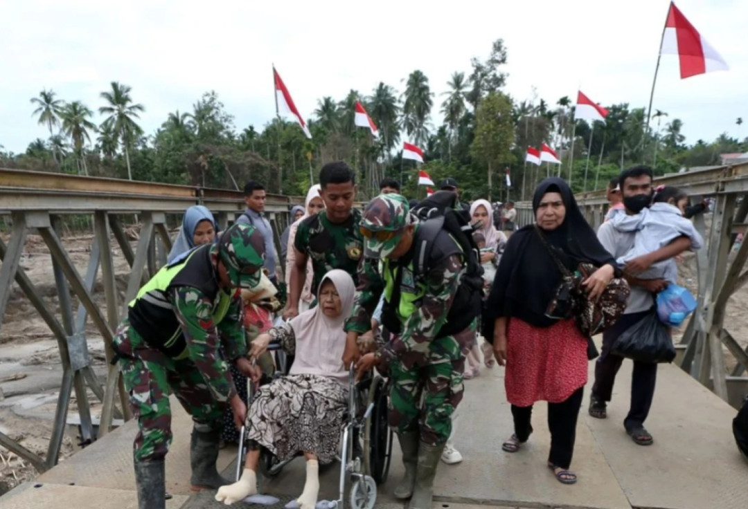BNPB Targetkan Seluruh Perbaikan Jembatan di Aceh Rampung Sebelum 30 Desember