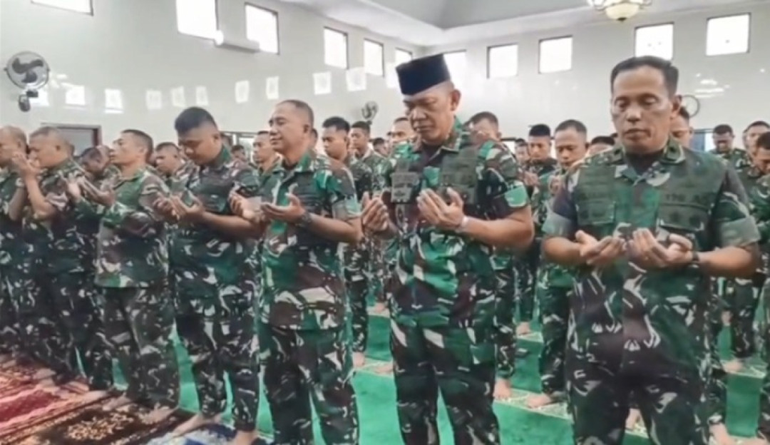 Kodam XXI/Radin Inten Gelar Salat Gaib untuk 3 Prajurit Gugur di Lebanon