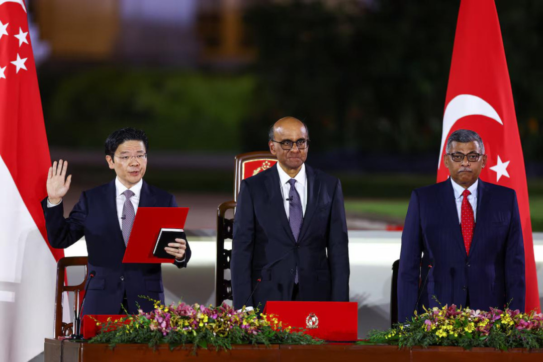 Gantikan Lee Hsien Loong, Lawrence Wong Resmi Jadi PM Singapura