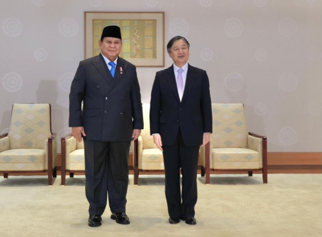 Presiden Prabowo Temui Kaisar Naruhito, Perkuat Kemitraan Strategis Indonesia–Jepang