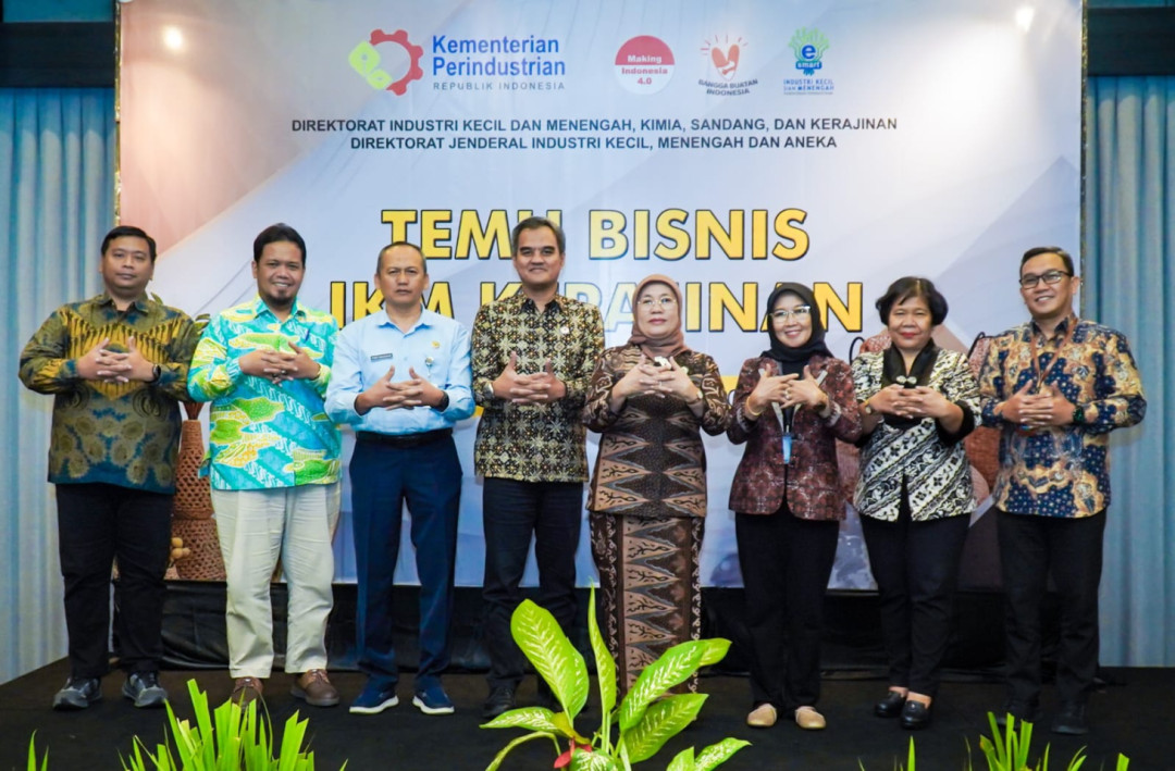 Menperin: Temu Bisnis Perluas Peluang Pasar IKM Kerajinan Nasional