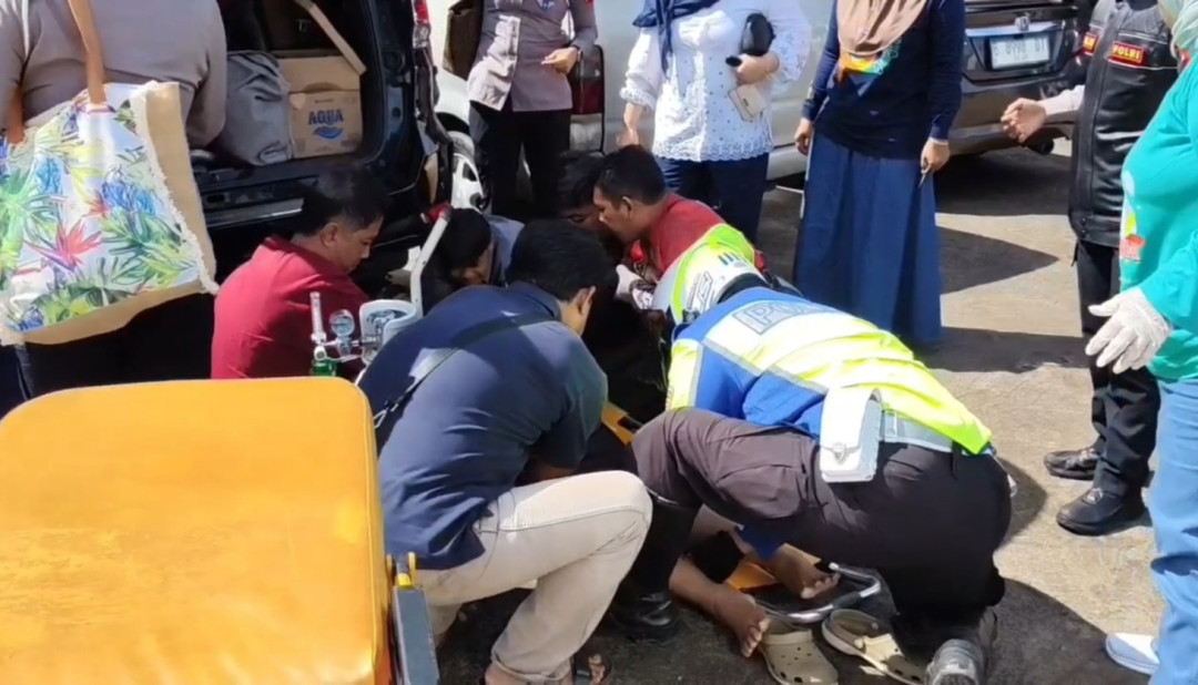 Diduga Kelelahan, Pemudik Asal Bandung Meninggal Dunia di Sumedang